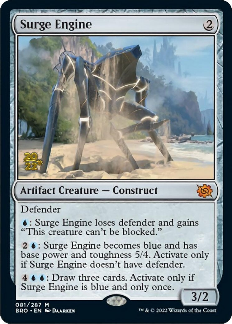 Surge Engine [The Brothers' War Prerelease Promos] | Devastation Store