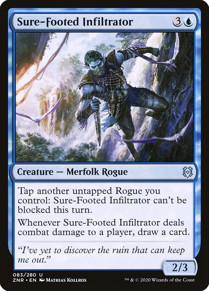 Sure-Footed Infiltrator [Zendikar Rising] | Devastation Store