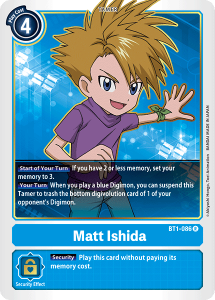 Matt Ishida [BT1-086] [Release Special Booster Ver.1.0] | Devastation Store