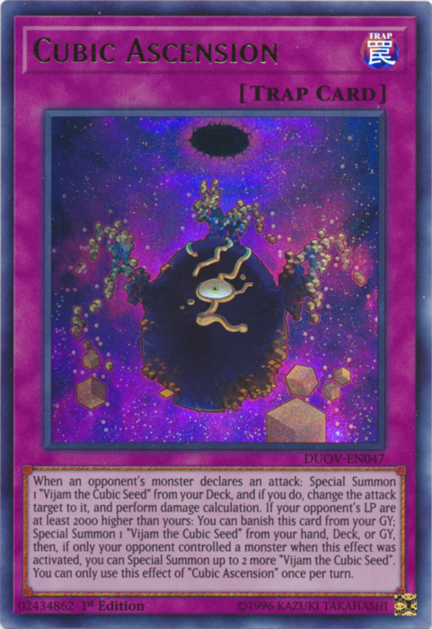 Cubic Ascension [DUOV-EN047] Ultra Rare | Devastation Store