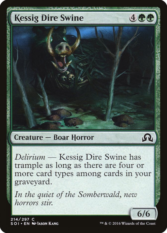 Kessig Dire Swine [Shadows over Innistrad] | Devastation Store