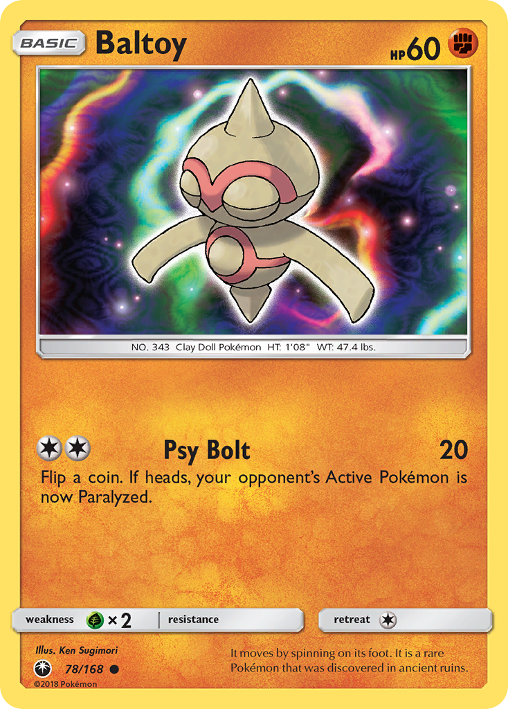 Baltoy (78/168) [Sun & Moon: Celestial Storm] | Devastation Store