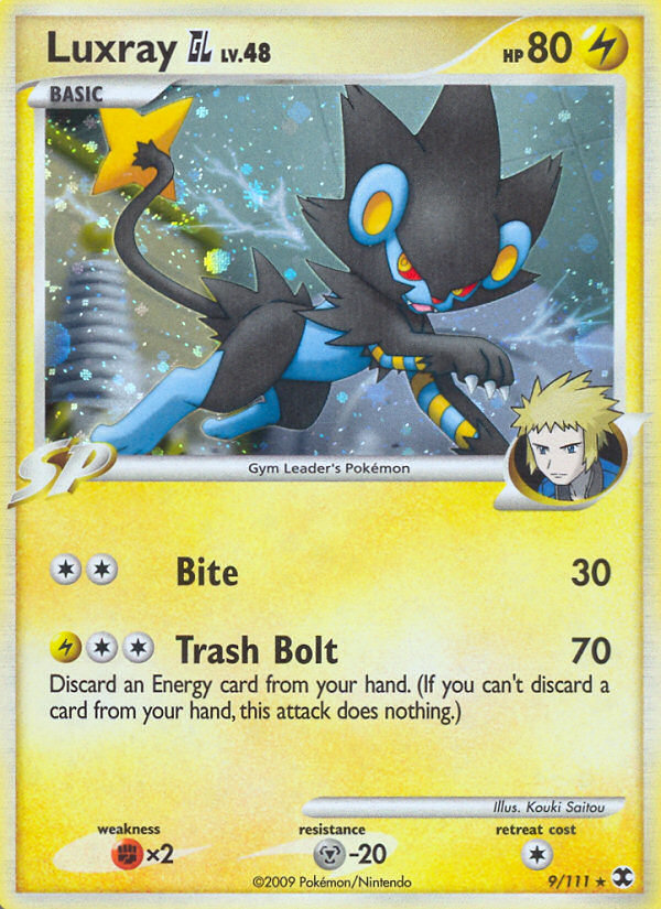 Luxray GL (9/111) [Platinum: Rising Rivals] | Devastation Store