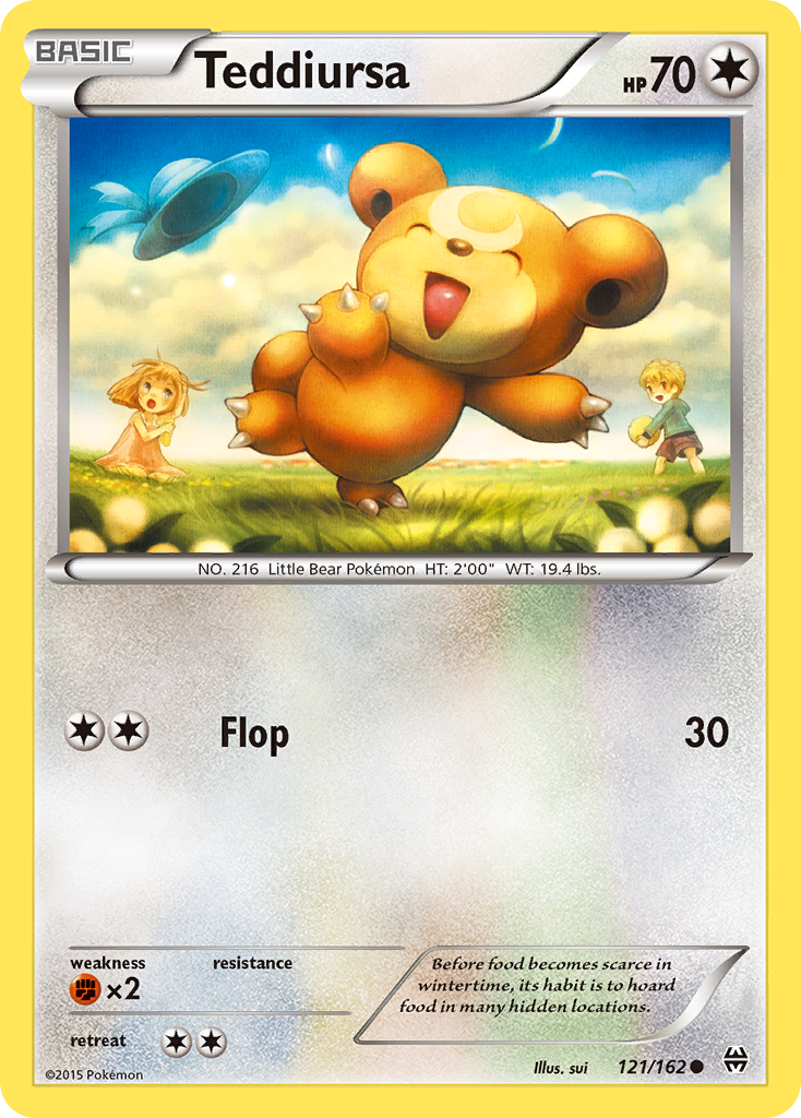 Teddiursa (121/162) [XY: BREAKthrough] | Devastation Store
