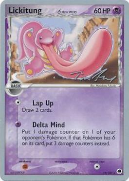 Lickitung (19/101) (Delta Species) (Legendary Ascent - Tom Roos) [World Championships 2007] | Devastation Store