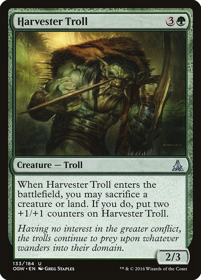 Harvester Troll [Oath of the Gatewatch] - Devastation Store | Devastation Store