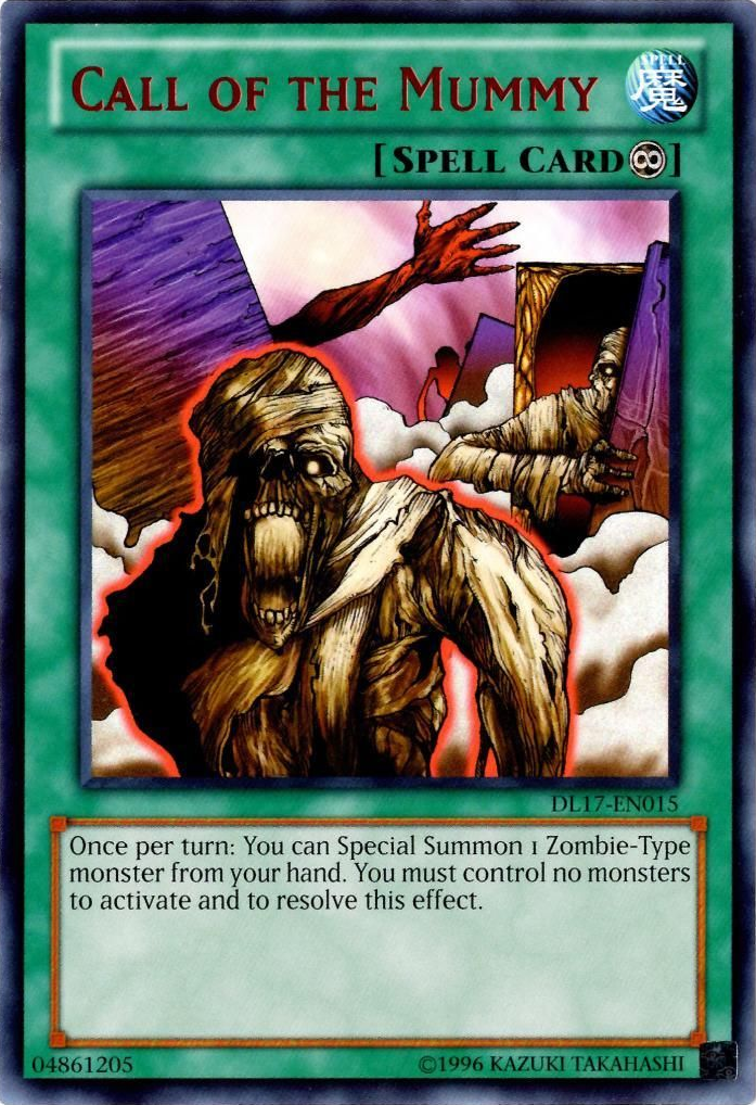 Call of the Mummy (Red) [DL17-EN015] Rare | Devastation Store