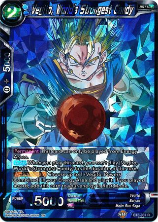 Vegito, World's Strongest Candy [BT6-037] | Devastation Store