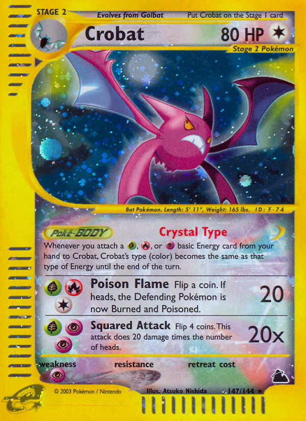 Crobat (147/144) [Skyridge] | Devastation Store