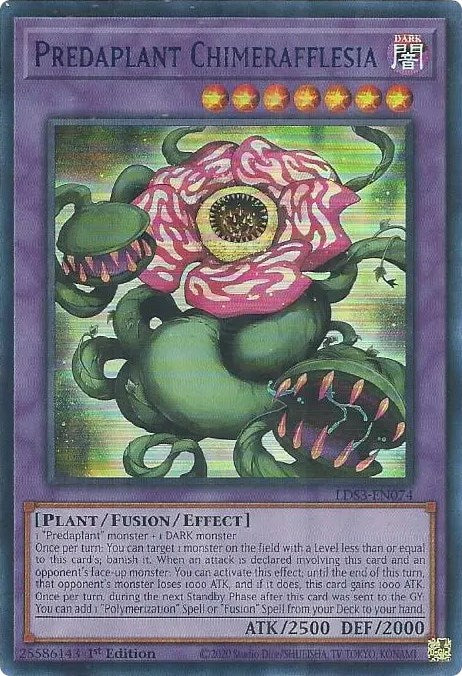 Predaplant Chimerafflesia (Blue) [LDS3-EN074] Ultra Rare | Devastation Store