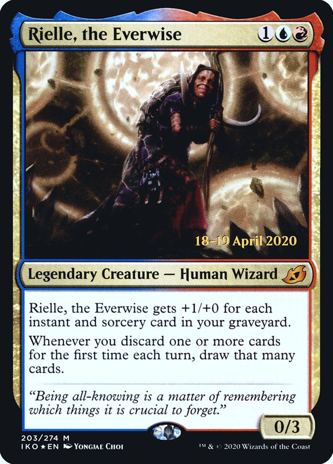 Rielle, the Everwise  [Ikoria: Lair of Behemoths Prerelease Promos] | Devastation Store