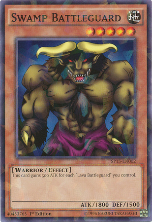 Swamp Battleguard [SP15-EN002] Shatterfoil Rare | Devastation Store
