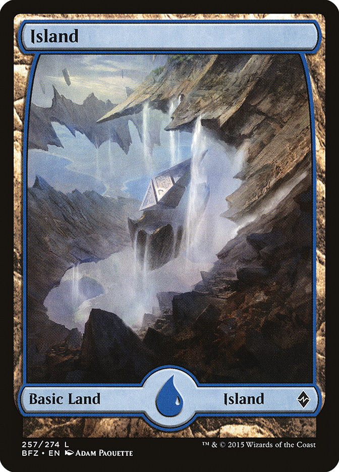 Island (257) [Battle for Zendikar] - Devastation Store | Devastation Store