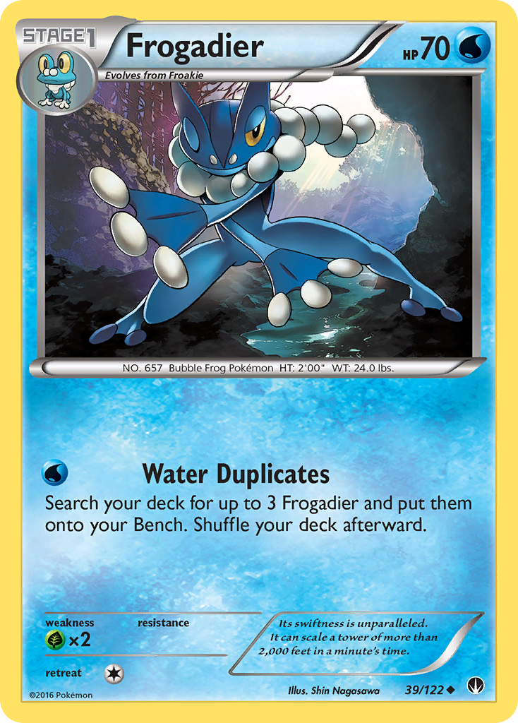 Frogadier (39/122) [XY: BREAKpoint] | Devastation Store