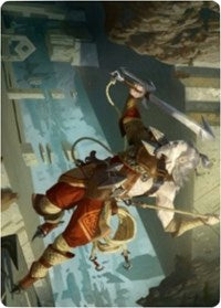 Cliffhaven Sell-Sword Art Card [Zendikar Rising Art Series] | Devastation Store