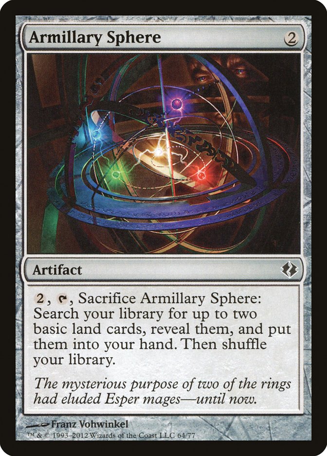 Armillary Sphere [Duel Decks: Venser vs. Koth] | Devastation Store