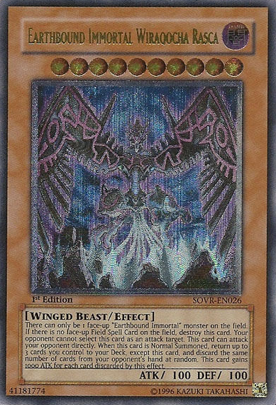 Earthbound Immortal Wiraqocha Rasca [SOVR-EN026] Ultimate Rare | Devastation Store