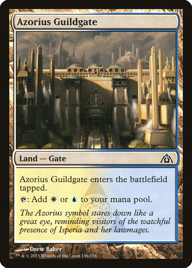 Azorius Guildgate [Dragon's Maze] - Devastation Store | Devastation Store