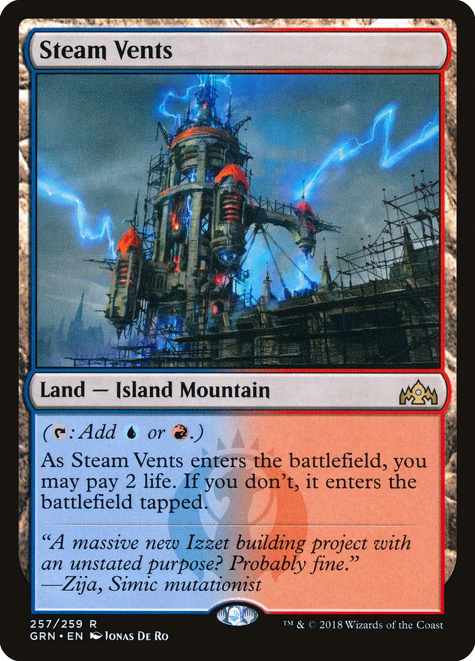 Steam Vents [Guilds of Ravnica] | Devastation Store