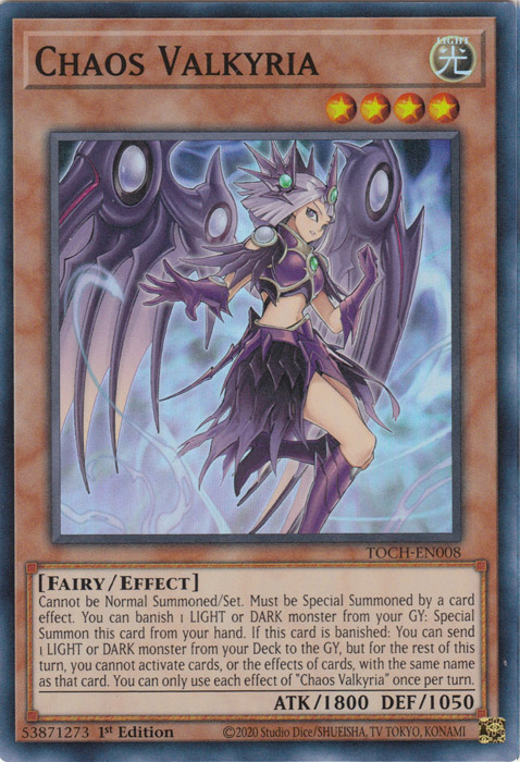 Chaos Valkyria [TOCH-EN008] Super Rare | Devastation Store