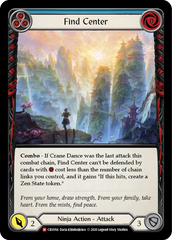 Find Center [CRU054] 1st Edition Rainbow Foil - Devastation Store | Devastation Store