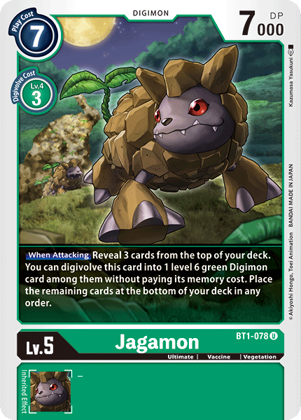 Jagamon [BT1-078] [Release Special Booster Ver.1.0] | Devastation Store