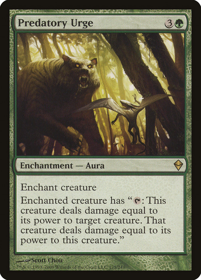 Predatory Urge [Zendikar] | Devastation Store