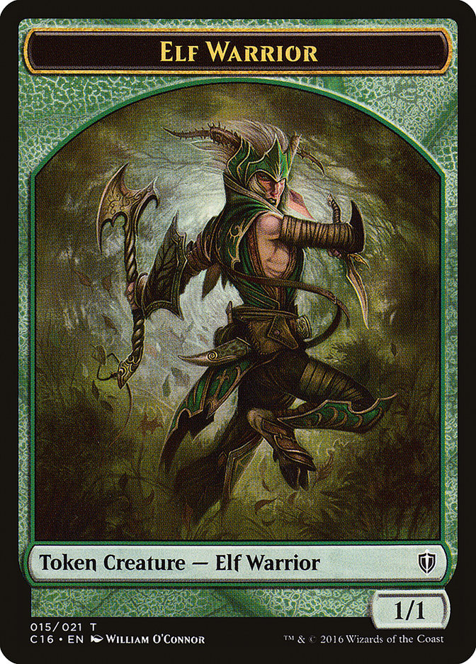 Elf Warrior [Commander 2016 Tokens] | Devastation Store