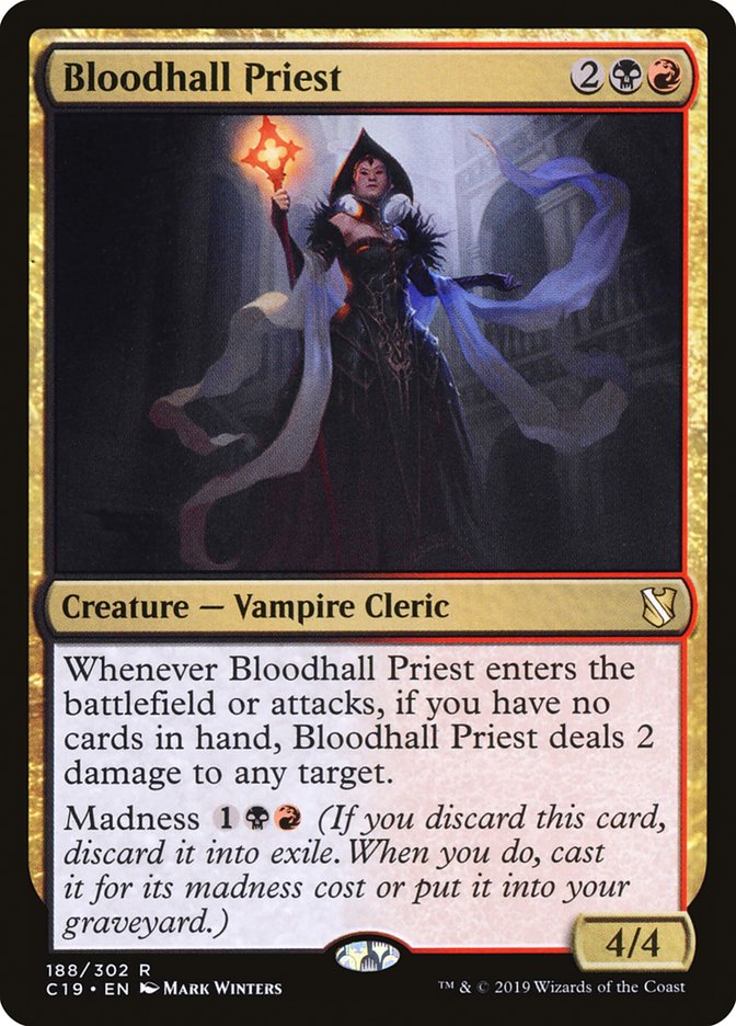 Bloodhall Priest [Commander 2019] | Devastation Store