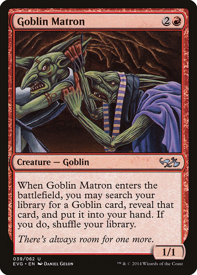 Goblin Matron (Elves vs. Goblins) [Duel Decks Anthology] - Devastation Store | Devastation Store