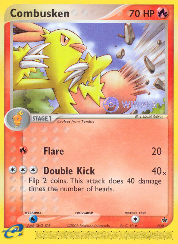 Combusken (009) [Nintendo: Black Star Promos] | Devastation Store