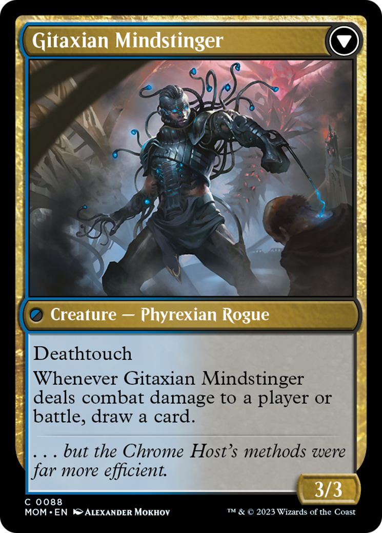 Aetherblade Agent // Gitaxian Mindstinger [March of the Machine] | Devastation Store