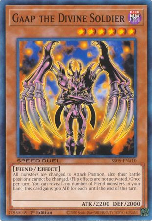 Gaap the Divine Soldier [SS05-ENA10] Common | Devastation Store