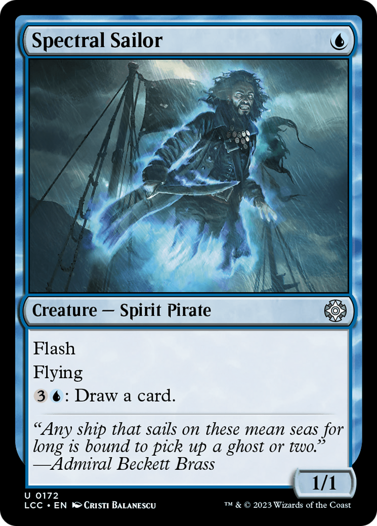 Spectral Sailor [The Lost Caverns of Ixalan Commander] | Devastation Store