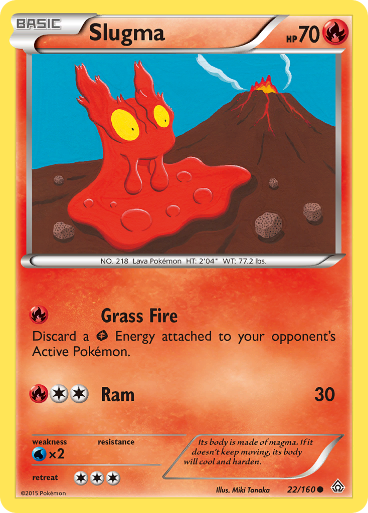 Slugma (22/160) [XY: Primal Clash] | Devastation Store