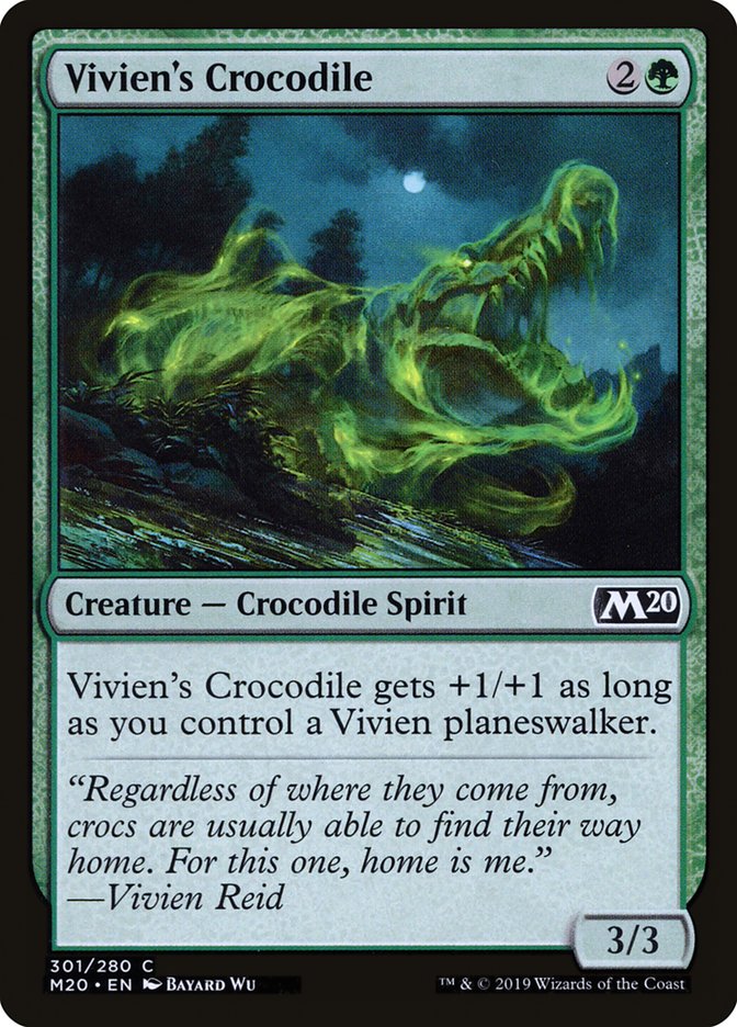 Vivien's Crocodile [Core Set 2020] | Devastation Store