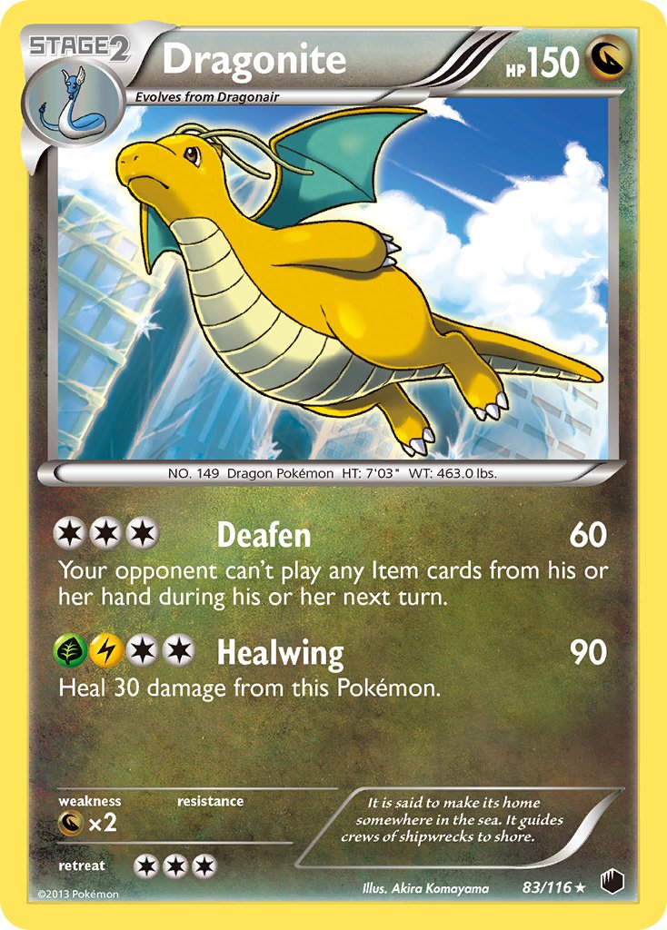 Dragonite (83/116) (Cosmos Holo) (Blister Exclusive) [Black & White: Plasma Freeze] | Devastation Store