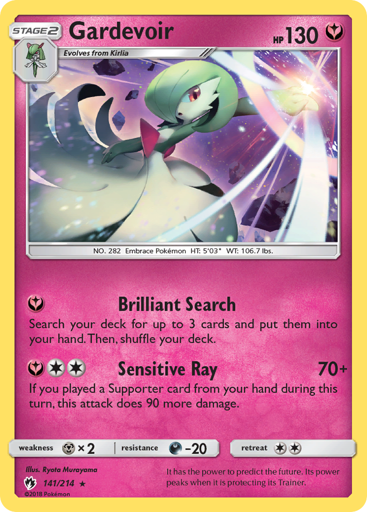 Gardevoir (141/214) [Sun & Moon: Lost Thunder] | Devastation Store