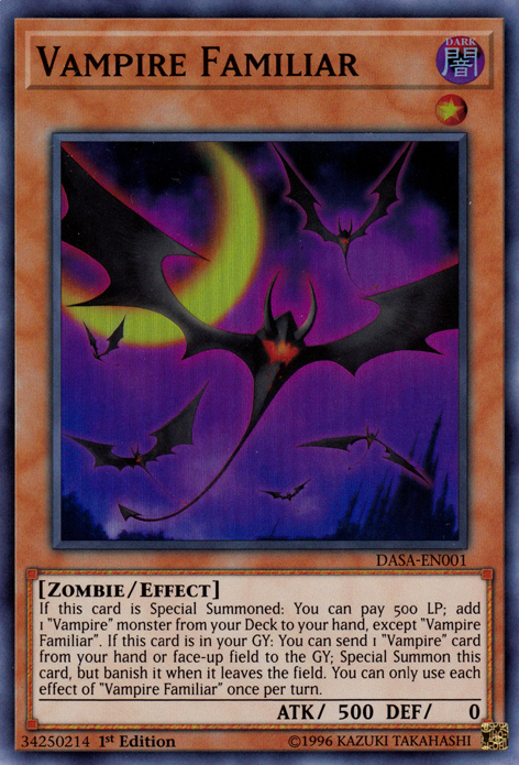 Vampire Familiar [DASA-EN001] Super Rare | Devastation Store