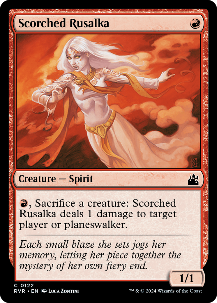 Scorched Rusalka [Ravnica Remastered] | Devastation Store