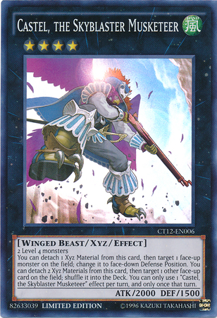 Castel, the Skyblaster Musketeer [CT12-EN006] Super Rare | Devastation Store