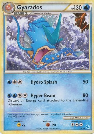 Gyarados (20/30) [HeartGold & SoulSilver: Trainer Kit - Gyarados] | Devastation Store