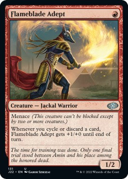 Flameblade Adept [Jumpstart 2022] | Devastation Store