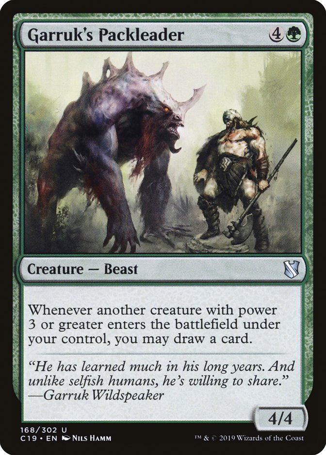 Garruk's Packleader [Commander 2019] | Devastation Store