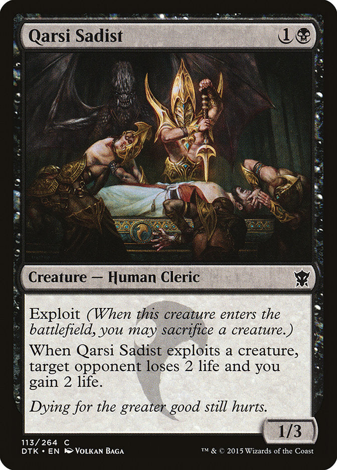 Qarsi Sadist [Dragons of Tarkir] - Devastation Store | Devastation Store