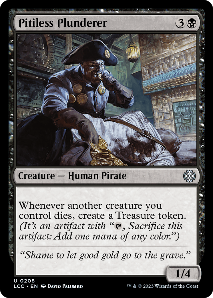 Pitiless Plunderer [The Lost Caverns of Ixalan Commander] | Devastation Store