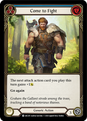 Come to Fight (Blue) [ARC205] Unlimited Edition Rainbow Foil - Devastation Store | Devastation Store