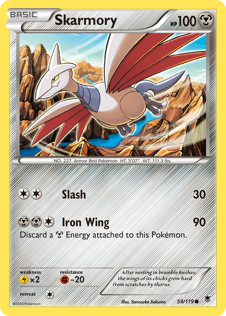 Skarmory (59/119) [XY: Phantom Forces] | Devastation Store