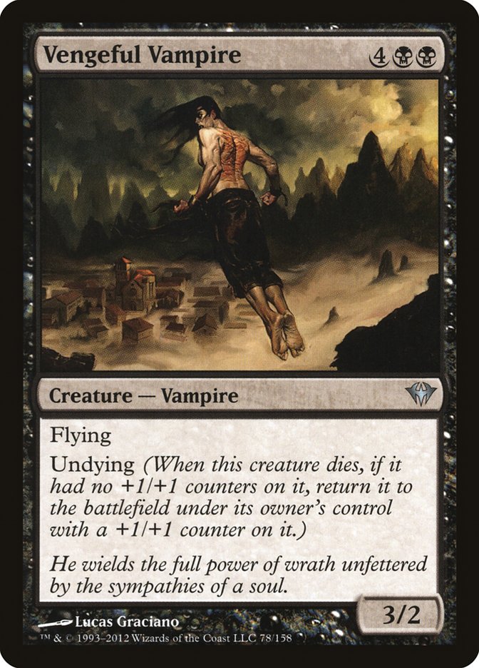 Vengeful Vampire [Dark Ascension] | Devastation Store