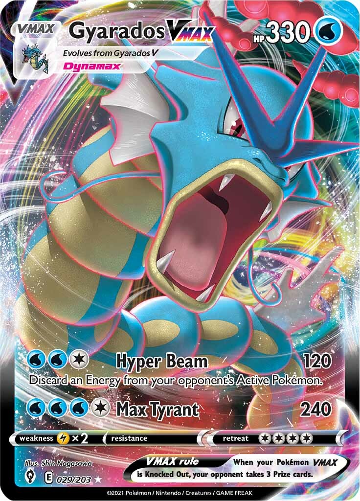 Gyarados VMAX (029/203) [Sword & Shield: Evolving Skies] | Devastation Store